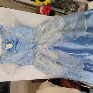 Blue and Silver Princess Dress